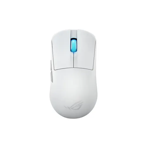 ASUS ROG Harpe Ace Mini myszka Gaming Oburęczny RF Wireless + Bluetooth + USB Type-C Optyczny 42000 DPI, biała