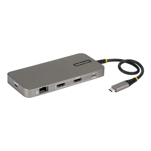 StarTech.com 318B-USB4MULTIPORT stacja dokująca Przewodowa USB4 Szary