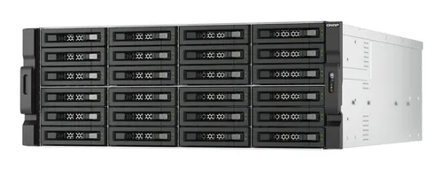 QNAP TL-R2400PES-RP obudowa do dysków twardych Obudowa HDD/SSD Czarny, Szary 2.5/3.5"