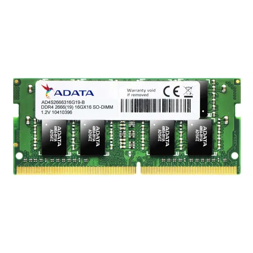 ADATA AD4S2666316G19-S moduł pamięci 16 GB 1 x 16 GB DDR4 260-pin SO-DIMM