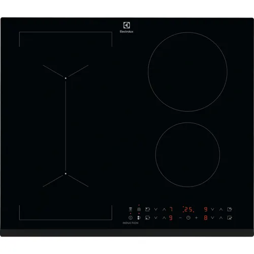 Electrolux LIV63431BK Czarny Wbudowany 60 cm Płyta indukcyjna strefowa 4 stref(y)