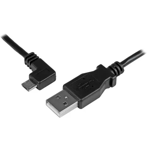 StarTech.com USBAUB2MLA kabel USB USB 2.0 2 m USB A Micro-USB B 0,48 Gbit/s Czarny