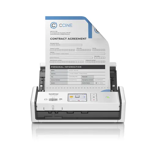 Brother ADS-1800W skaner Skaner ADF 600 x 600 DPI A4 Biały (ADS1800WTC1)
