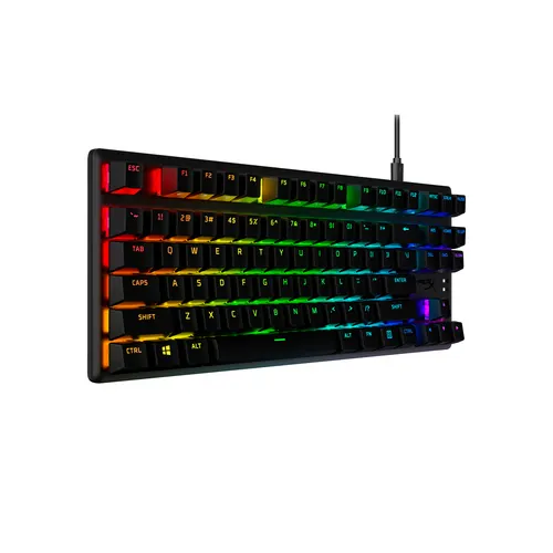 HyperX Alloy Origins Core PBT HX Blue – mechaniczna klawiatura dla graczy
