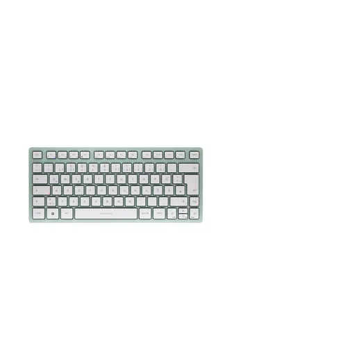 CHERRY KW 7100 MINI BT klawiatura Uniwersalne Bluetooth QWERTZ Niemiecki Miętowy