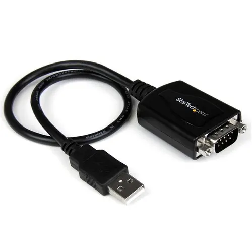 StarTech.com ICUSB2321X przejściówka do kabli DB-9 USB 2.0 A Czarny