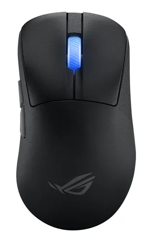 ASUS ROG Keris II Ace Wireless AimPoint Black myszka Gaming Dla praworęcznych RF Wireless + Bluetooth + USB Type-A Optyczny 42000 DPI