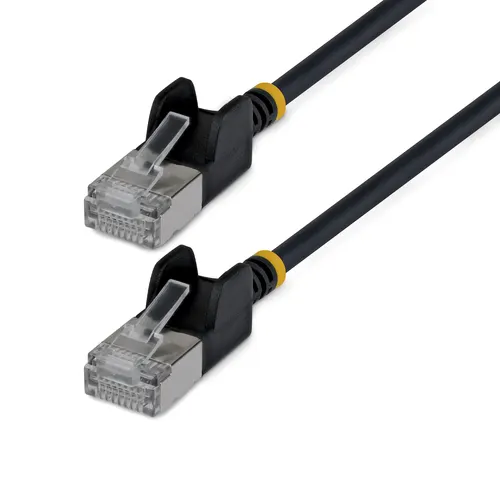 StarTech.com N6APATSTP34BKS150CM kabel sieciowy Czarny 1,5 m Cat6a U/FTP (STP) Okrągły