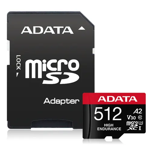 ADATA High Endurance 512 GB MicroSDXC UHS-I Klasa 10