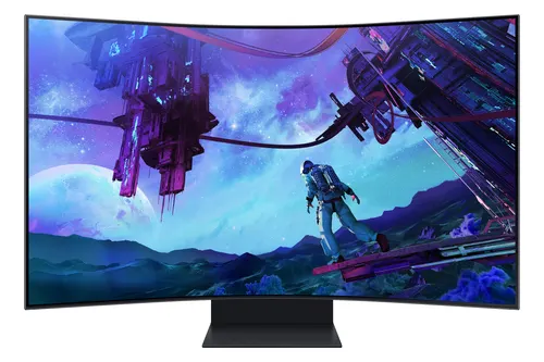 Samsung G97NC monitor komputerowy 139,7 cm (55") 3840 x 2160 px 4K Ultra HD LED Czarny (LS55CG970NUXDU)