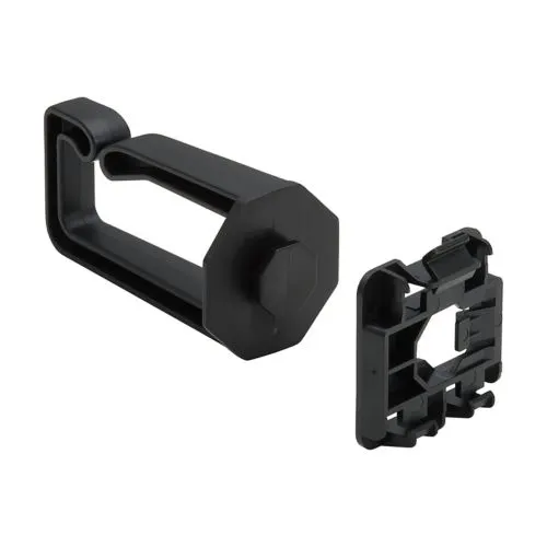 Eaton NCM-DIN01-02 organizator na kable Hak kablowy Czarny