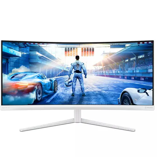 Philips 34M2C5601QA/00 monitor komputerowy 86,4 cm (34") 3440 x 1440 px Biały