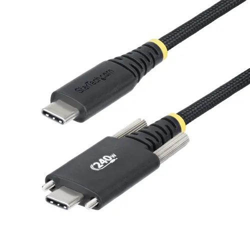 StarTech.com S2CEPR2M-USBSL-CABLE kabel USB USB 2.0 2 m USB C 0,48 Gbit/s 240 W Czarny