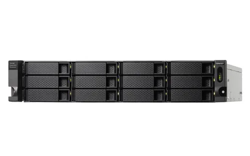 QNAP TL-R1200C-RP obudowa do dysków twardych Obudowa HDD/SSD Czarny, Szary 2.5/3.5"