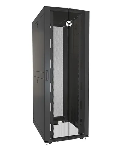 Vertiv VR3107SP stojak 48U Stojak wolnostojący Przezroczysty