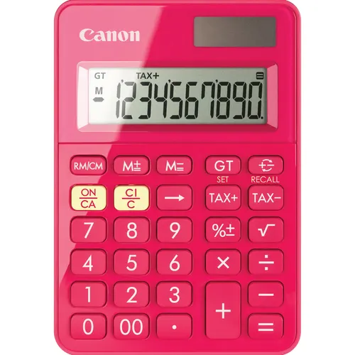 Canon LS-100KB kalkulator Desktop Podstawowy kalkulator Różowy