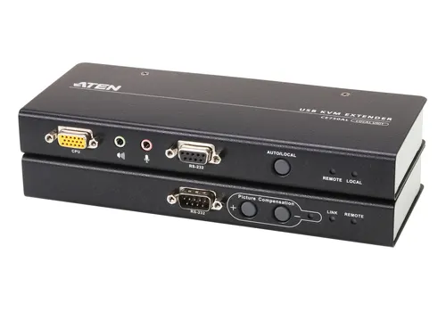 ATEN CE750A przedłużacz KVM Nadajnik i odbiornik