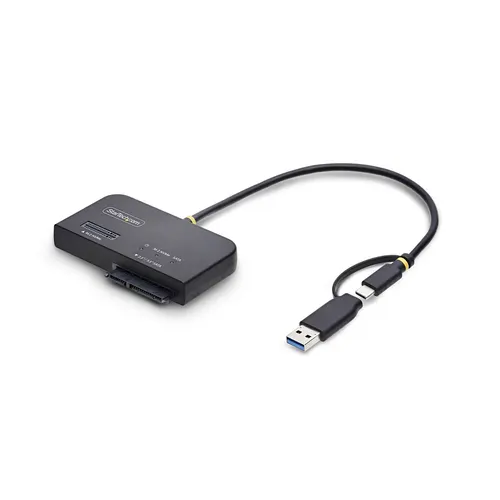 StarTech.com USB31CSAT3M2E stacja dokująca do dysków twardych USB 3.2 Gen 2 (3.1 Gen 2) Type-C Czarny