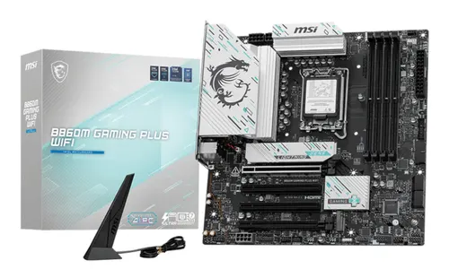 MSI B860M GAMING PLUS WIFI płyta główna Intel B860 LGA 1851 (Socket V1) micro ATX
