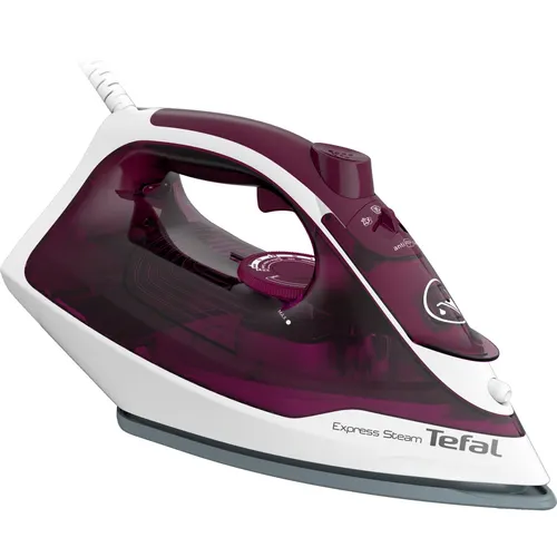 Tefal Express Steam FV2835E0 żelazko Żelazko suche i parowe Ceramiczna stopa 2400 W Fioletowy, Biały