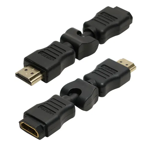 LogiLink AH0012 przejściówka do kabli HDMI Czarny