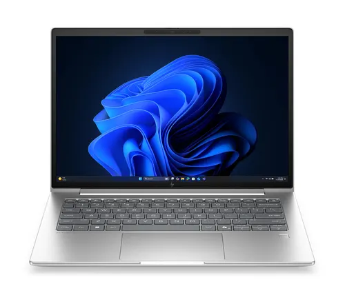 HP E32FXET notebook/laptop 35,6 cm (14") WUXGA 16 GB DDR5-SDRAM 512 GB SSD Wi-Fi 7 (802.11be) Windows 11 Pro AI PC Srebrny