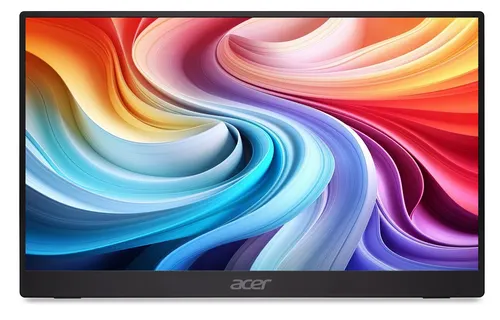 Acer PM161QB1bmiuux Przenośny monitor Czarny 39,6 cm (15.6") LCD 1920 x 1080 px