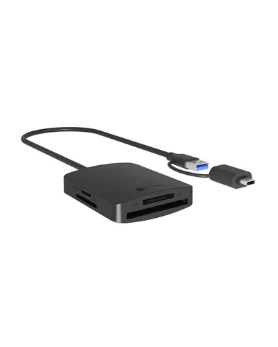 ICY BOX IB-CR302-CU3 czytnik kart USB 3.2 Gen 1 (3.1 Gen 1) Type-A Czarny