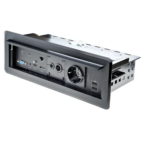 StarTech.com KITBXAVHDPEU most do wideokonferencji av 3840 x 2160 px Przewodowa sieć LAN Czarny