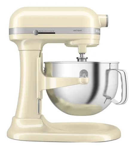 KitchenAid 5KSM60SPXEAC Mikser stojący 375 W Kremowy, Szary, Stal nierdzewna