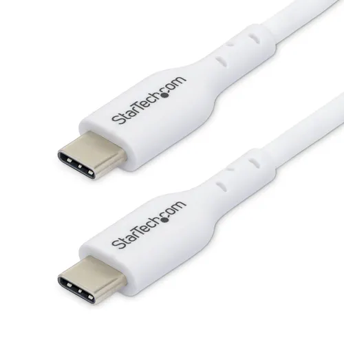 StarTech.com USB2CC1MNCWHE kabel USB USB 2.0 1 m USB C 0,48 Gbit/s 60 W Biały