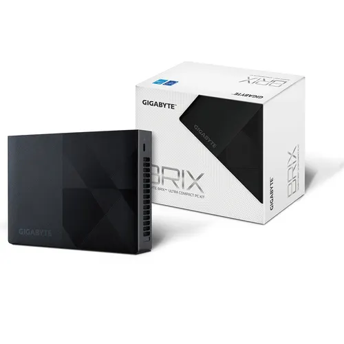 GIGABYTE GB-BNIP-N100 komputer typu barebone Czarny BGA 1264