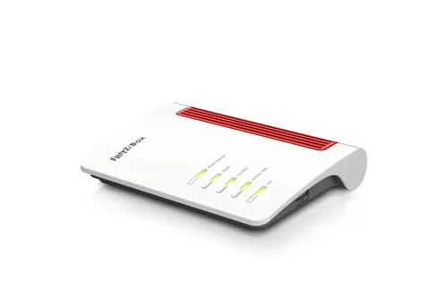 Box 4050 router bezprzewodowy Gigabit Ethernet Dual-band (2.4 GHz/5 GHz) Biały, Czerwony