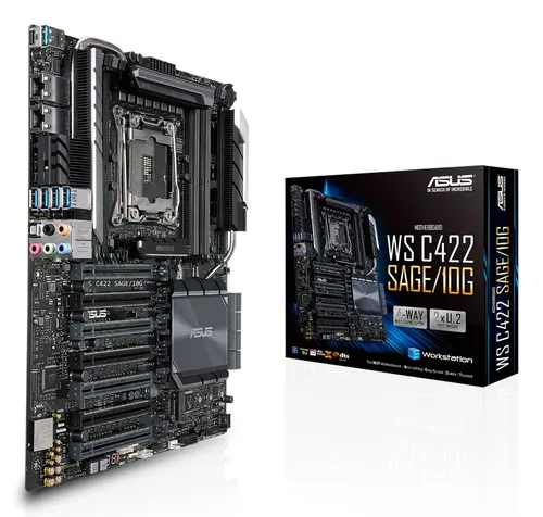 ASUS WS C422 SAGE/10G Intel® C422 LGA 2066 (Socket R4) CEB