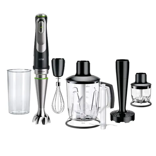 Braun MultiQuick 9 MQ9147X 0,6 l Blender immersyjny 1200 W Czarny, Stal nierdzewna