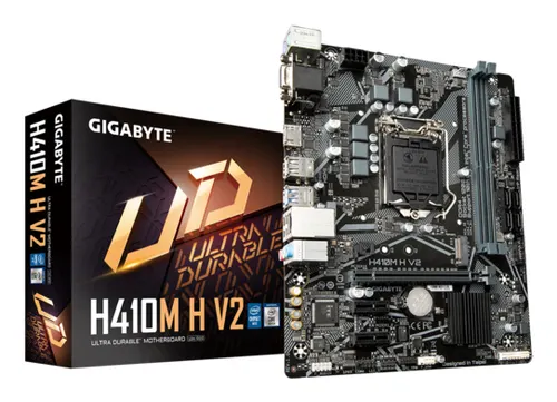 GIGABYTE H410M H V2 płyta główna Intel H410 LGA 1200 (Socket H5) micro ATX