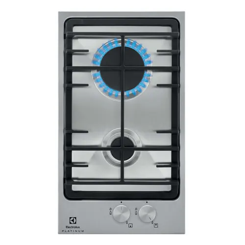 Electrolux EGG3322NVX Stal nierdzewna Wbudowany 29 cm Gaz 2 stref(y)