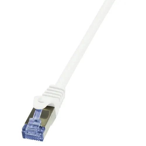 LogiLink 3m Cat.6A 10G S/FTP kabel sieciowy Biały Cat6a S/FTP (S-STP)