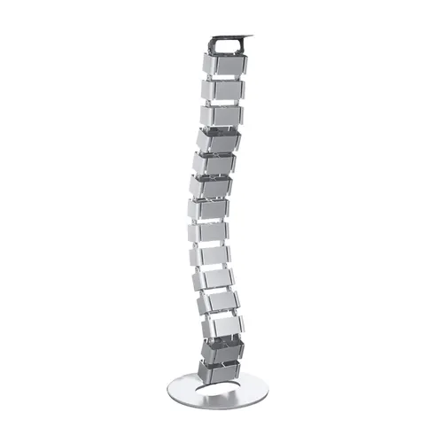 LogiLink KAB0065 organizator na kable Biurko Korytko kablowe Srebrny 1 szt.