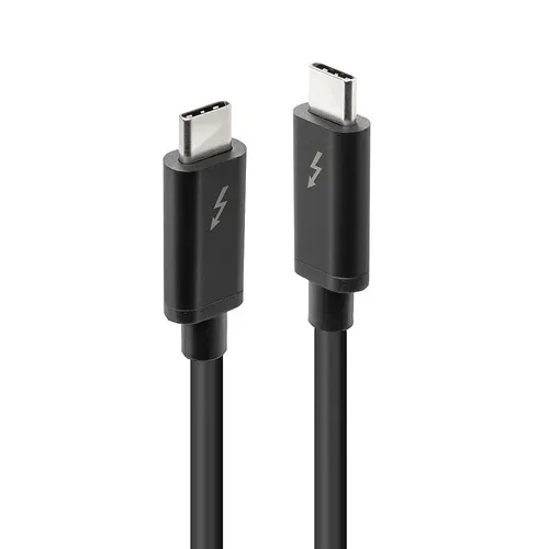 Lindy 41556 kabel Thunderbolt 1 m 20 Gbit/s Czarny