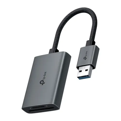 TP-Link UA430 czytnik kart USB 3.2 Gen 1 (3.1 Gen 1) Type-C Szary