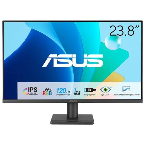 ASUS VA249QG monitor komputerowy 60,5 cm (23.8") 1920 x 1080 px Full HD LCD Czarny