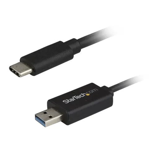StarTech.com USBC3LINK kabel USB USB 3.2 Gen 1 (3.1 Gen 1) 2 m USB A USB C 5 Gbit/s Czarny