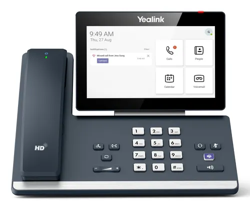 Yealink MP58-WH E2 Teams telefon VoIP Szary LCD Wi-Fi