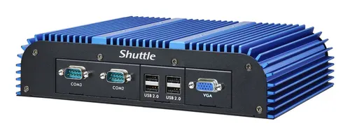 Shuttle BPCAL02-i3XA Intel® Core™ i3 i3-1215U 8 GB DDR5-SDRAM 128 GB SSD USFF Mini PC Czarny, Niebieski