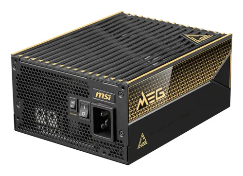 MSI MEG Ai1600T PCIE5 moduł zasilaczy 1600 W 24-pin ATX ATX Czarny