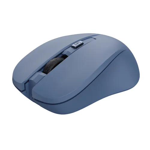 Trust Mydo myszka Biuro Oburęczny RF Wireless Optyczny 1800 DPI, niebieska