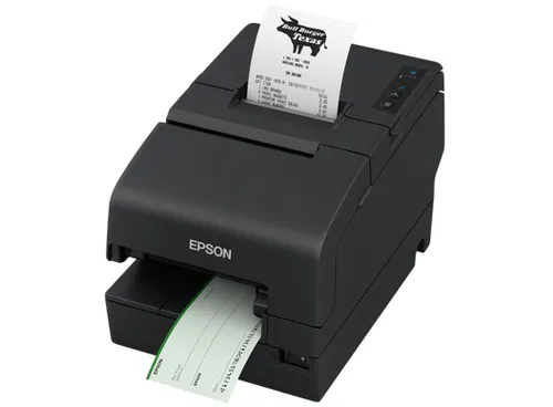 Epson TM-H6000VI, Powered USB, z MICR, czarny