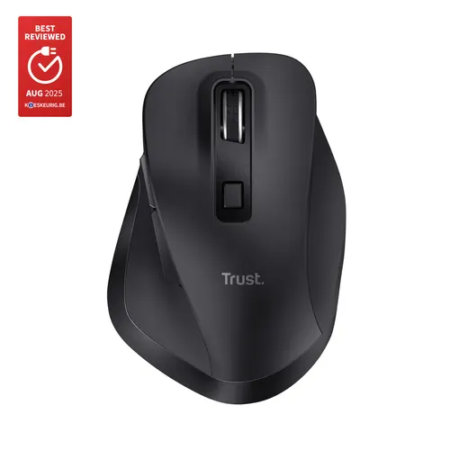 Trust Fyda myszka Biuro Dla praworęcznych RF Wireless + Bluetooth Optyczny 2400 DPI