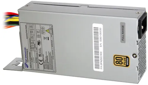 Shuttle PC45G moduł zasilaczy 250 W 24-pin ATX Flex ATX Srebrny